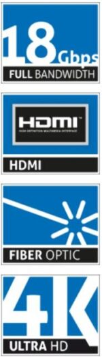 PURELINK EXTENSOR MULTIMODO FIBRA 4K 18GB CON CABLE DE BLOQUEO - Imagen 6