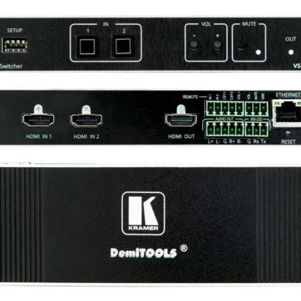 KRAMER VS-211XS SELECTOR AUTOSWITCER  2X1 4K