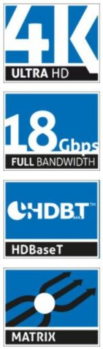 PURELINK MATRIZ 4X2 18GB HDMI-HDBT CON ESCALADOR - Imagen 2