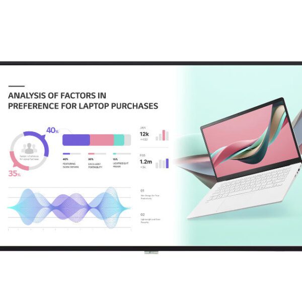 LG 98&quot; UH5J-H UHD 24/7 500Cd/m² SoC WOS6.0