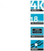 PURELINK MATRIZ 4X2 18GB HDMI DESESCALADOR Y DESEMBEBEDOR DE AUDIO - Imagen 6