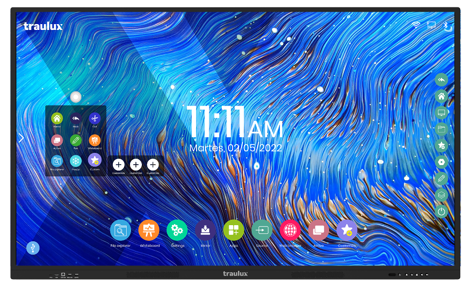 MONITOR TRAULUX 65" SERIE TX90 - Imagen 5