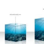 CABINET TRAULUX CUBO 4L IND 2.5 200X200 600nits