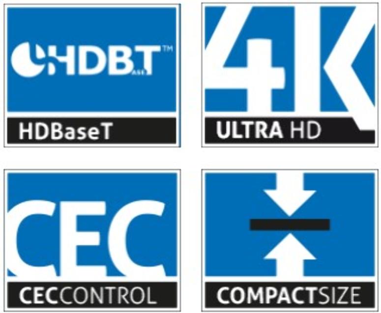 PURELINK RECEPTOR HDBT 40M 4K / 70M 1080P CEC POH - Imagen 5