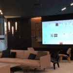 PANTALLA ELECTRICA TENSIONADA ORAY ORION HC BN DROP FALSO TECHO 240x169 16:10