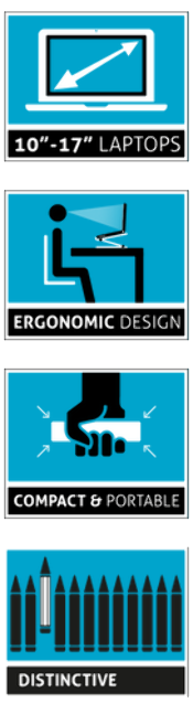 PURELINK PROFESSIONAL LAPTOP RISER STAND - Imagen 6