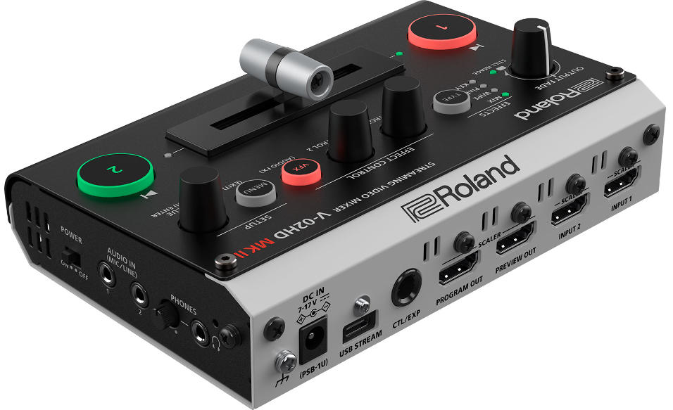 ROLAND V-02HDMK2 MICRO MEZCLADOR VIDEO PARA STREAMING - Imagen 2