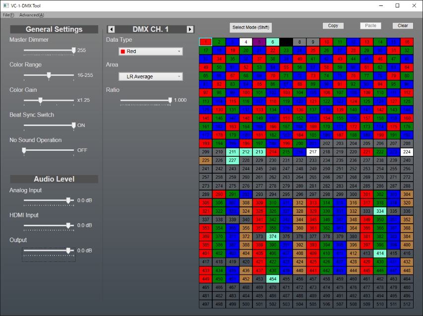 ROLAND VC-1-DMX CONTROLADOR LUCES AUTOMATICO - Imagen 3