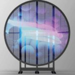 CABINET TRANSP.CIRCULAR IND 1M 3.9-7.8 2500nits