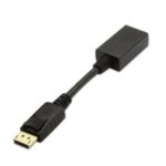 Conversor  A125-0134/ DisplayPort Macho - HDMI Hembra/ 15cm/ Negro