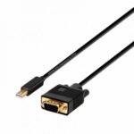 Cable Conversor  A125-0362/ Mini DP Macho - VGA Macho/ 2m/ Negro
