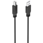Cable Alargador USB 2.0 con Amplificador  A101-0881/ USB Macho - USB Tipo-B Macho/ 10m/ Negro