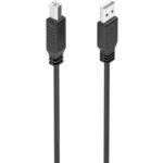 Cable Alargador USB 2.0  A101-0906/ USB Macho - USB Tipo-B/ 15m/ Negro