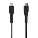 Cable USB 2.0 Tipo-C  A107-0350/ USB Tipo-C Macho - MicroUSB/ Hasta 15W/ 60Mbps/ 2m/ Negro