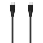 Cable USB 3.2 Tipo-C  A107-0703 20GBPS 5A 100W/ USB Tipo-C Macho - USB Tipo-C Macho/ Hasta 100W/ 2500Mbps/ 1.5m/ Negro
