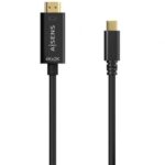 Cable Conversor HDMI 4K  A109-0623/ USB Tipo-C Macho - HDMI Macho/ Hasta 27W/ 1250Mbps/ 80cm/ Negro