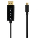 Cable Conversor  A109-0688/ USB Tipo-C Macho - DisplayPort Macho/ Hasta 27W/ 1250Mbps/ 80cm/ Negro