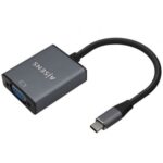 Conversor  A109-0691/ USB Tipo-C Macho - VGA Hembra/ Hasta 27W/ 1250Mbps/ 15cm/ Gris