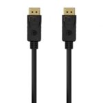 Cable DisplayPort 1.2 4K  A124-0548/ DisplayPort Macho - DisplayPort Macho/ Hasta 5W/ 2300Mbps/ 50cm/ Negro