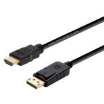 Cable Conversor  A125-0364/ DisplayPort Macho - HDMI Macho/ Hasta 5W/ 2300Mbps/ 2m/ Negro