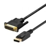 Cable Conversor  A125-0366/ DisplayPort Macho - DVI Macho/ Hasta 5W/ 2300Mbps/ 2m/ Negro
