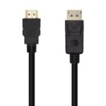 Cable Conversor  A125-0459/ DisplayPort Macho - HDMI Macho/ Hasta 5W/ 2300Mbps /1m/ Negro