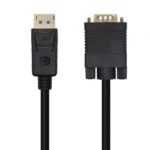 Cable Conversor  A125-0462/ DisplayPort Macho - VGA Macho/ Hasta 5W/ 2300Mbps/ 3m/ Negro