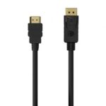 Cable Conversor  A125-0550/ Displayport Macho - HDMI Macho/ Hasta 5W/ 2300Mbps/ 50cm/ Negro