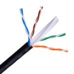 Bobina de Cable RJ45 para Exteriores UTP  A135-0264 Cat.6/ 305m/ Impermeable/ Negro