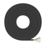 Bobina de Cable RJ45 para Exteriores UTP AWG23  A135-0675 Cat.6/ 100m/ Impermeable/ Negro