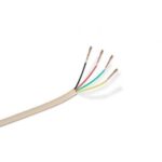 Bobina de Cable de Teléfono  A143-0321 4C/ 100m/ Beige