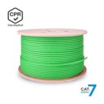 Bobina de Cable RJ45 SFTP AWG23 LSZH CPR Cca  A146-0667 Cat.7/ 305m/ Verde