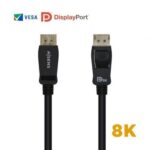 Cable DisplayPort 1.4 8K  A149-0432/ DisplayPort Macho - DisplayPort Macho/ 2m/ Certificado/ Negro