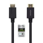 Cable HDMI 2.1 8K  A150-0420/ HDMI Macho - HDMI Macho/ 50cm/ Certificado/ Negro
