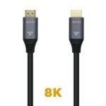 Cable HDMI 2.1 8K  A150-0429/ HDMI Macho - HDMI Macho/ 3m/ Gris Negro