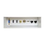 Caja de Conexiones  A127-0340/ VGA - 2x HDMI - Jack 3.5 - RCA - USB - 2x RJ45