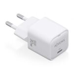 Cargador de Pared GaN  ASCH-30W1P018-W/ 1xUSB Tipo-C/ 30W