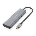 Hub USB Tipo-C  A109-0763/ 2xUSB/ 2xUSB Tipo-C/ Gris