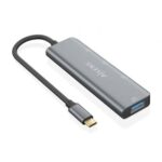 Hub USB Tipo-C  A109-0764/ 3xUSB/ 1xUSB Tipo-C/ Gris