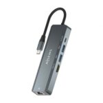 Docking USB Tipo-C  ASUC-5P011-GR/ 1xHDMI/ 2xUSB/ 1xRJ45/ 1xUSB Tipo-C/ 1xUSB Tipo-C PD/ Gris