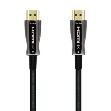 Cable HDMI 2.1 AOC 8K  A153-0520/ HDMI Macho - HDMI Macho/ 40m/ Negro