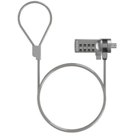 Cable de Seguridad para Portátiles  ASLK-D40N01-SL/ 1.5m