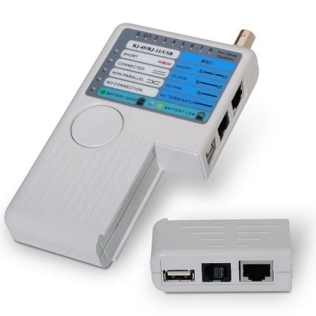 Tester  A142-0313 para RJ11-RJ12-RJ45/ USB/ Coaxial