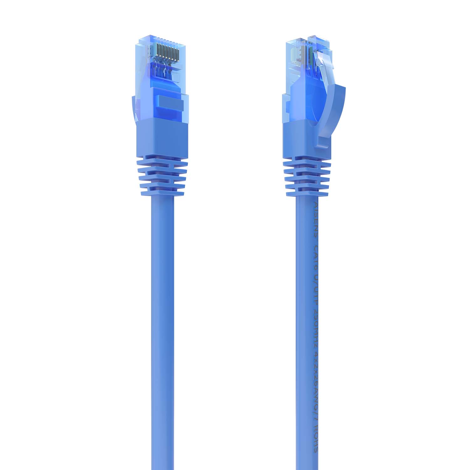 CABLE DE RED LATIGUILLO RJ45 CAT.6 UTP AWG26 CCA, AZUL, 5.0M - Imagen 1