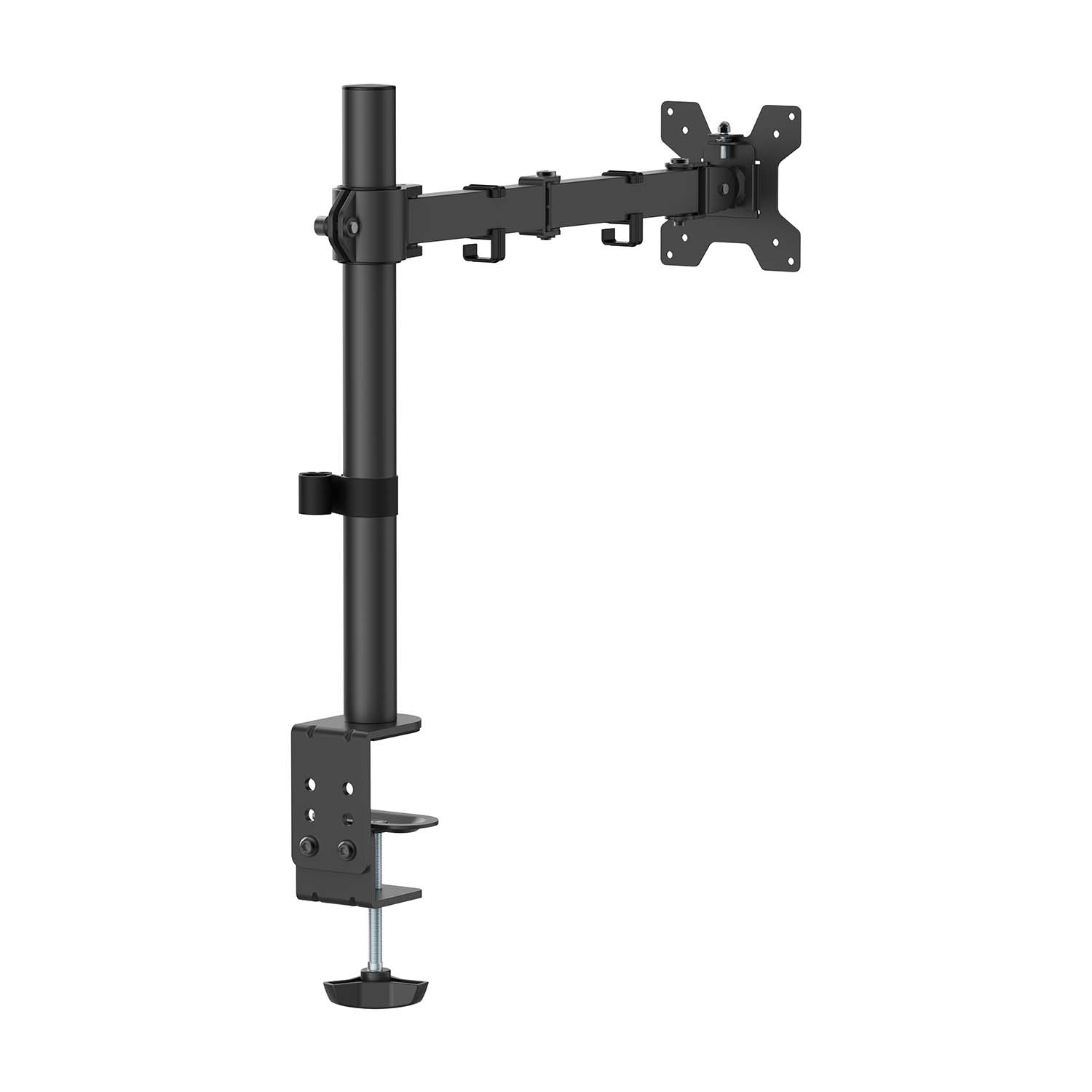 SOPORTE DE MESA ECO GIRATORIO E INCLINABLE PARA MONITOR/TV 10KG (3 PIVOTES, 1 BRAZO) DE 17-32, NEGRO - Imagen 3