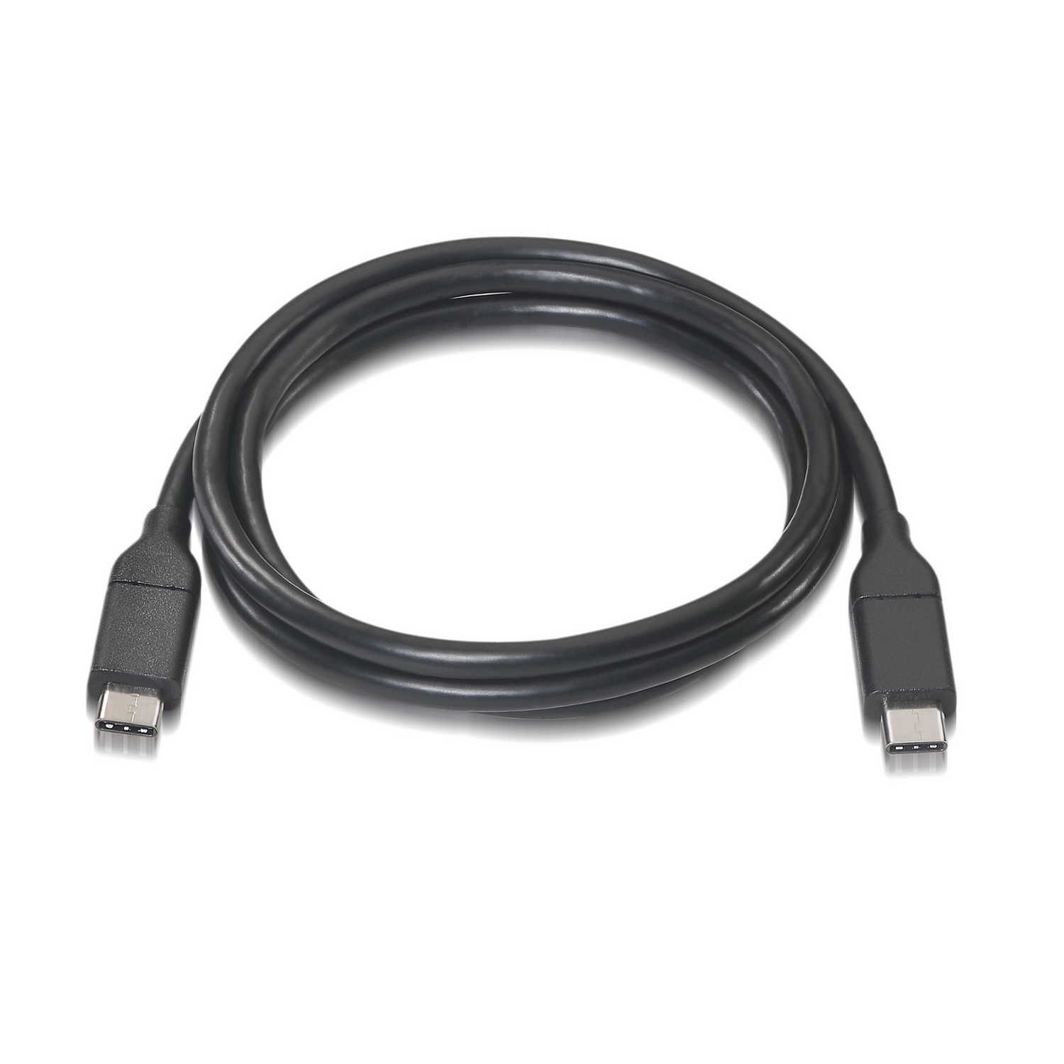 CABLE USB 3.1 GEN2 10GBPS 3A, TIPO USB-C/M-USB-C/M, NEGRO, 1.0M - Imagen 2