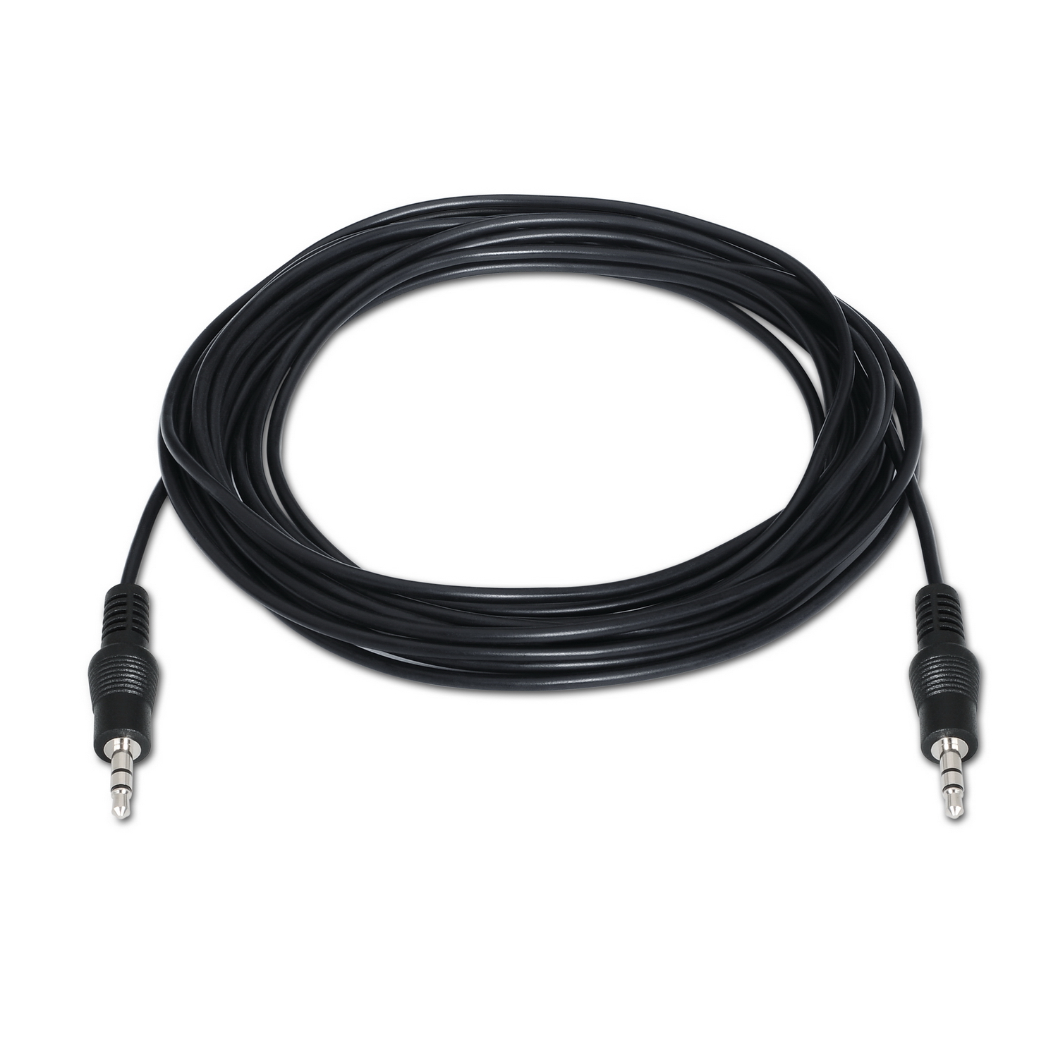 CABLE AUDIO ESTÉREO, JACK 3.5/M-JACK 3.5/M, NEGRO, 3.0M - Imagen 2