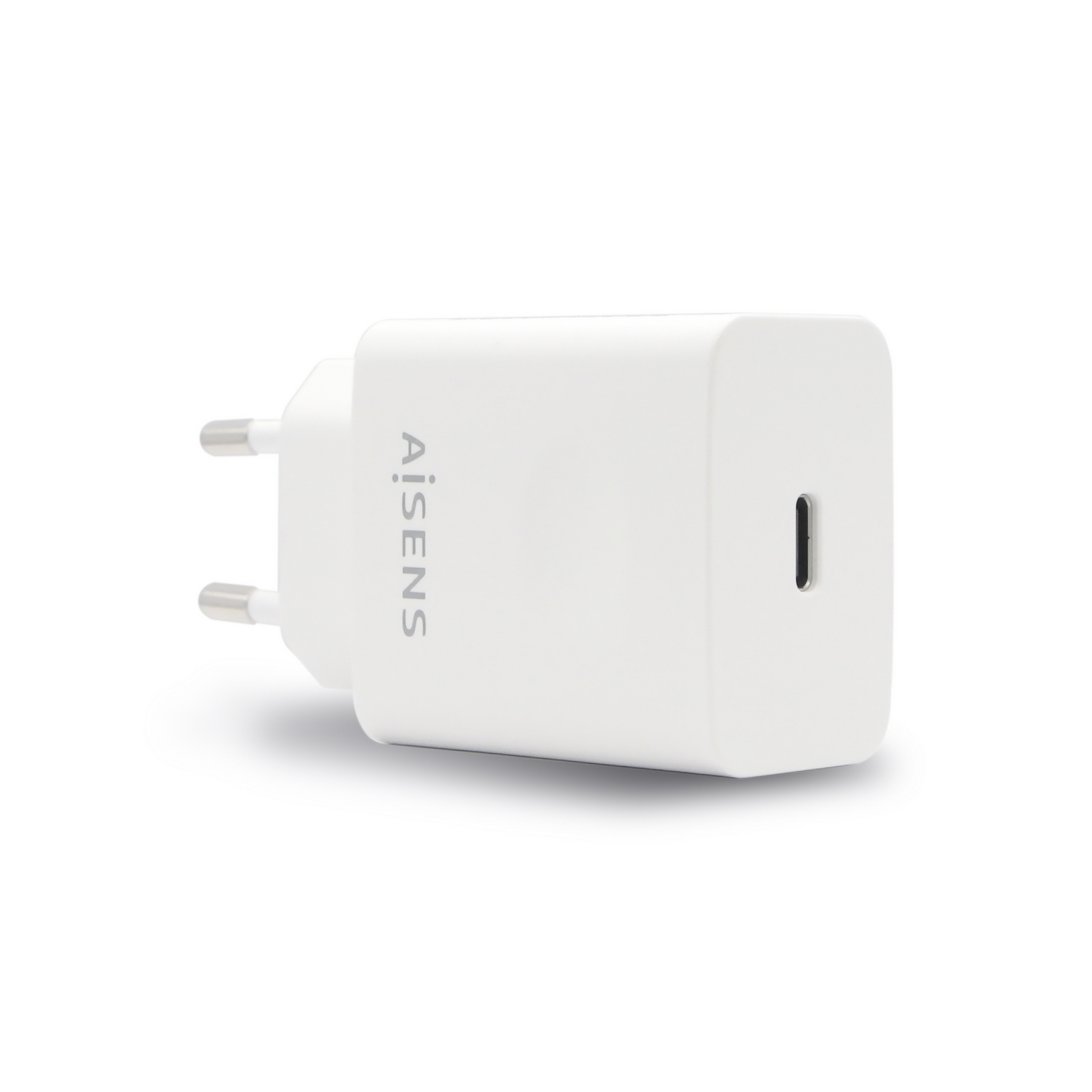 CARGADOR USB-C PD3.0 1 PUERTO 1xUSB-C 20W, BLANCO - Imagen 1