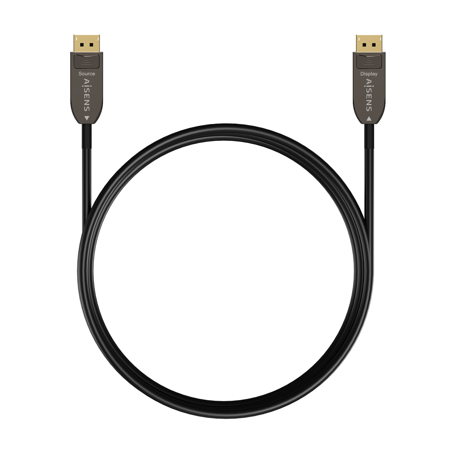 CABLE DISPLAYPORT AOC V1.4 8K@60HZ 4K@120Hz 4:4:4 32.4GBPS, DP/M-DP/M, NEGRO, 20M - Imagen 2