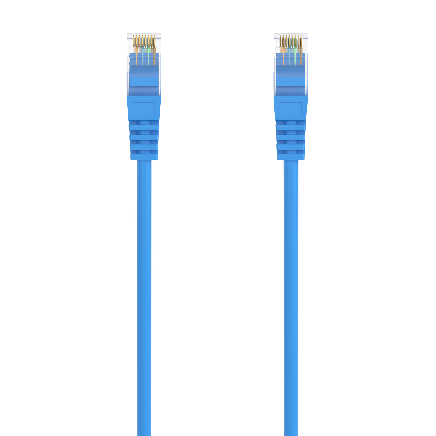 CABLE DE RED LATIGUILLO RJ45 LSZH CAT.6A 500 MHZ UTP AWG24, AZUL, 1.5M - Imagen 2